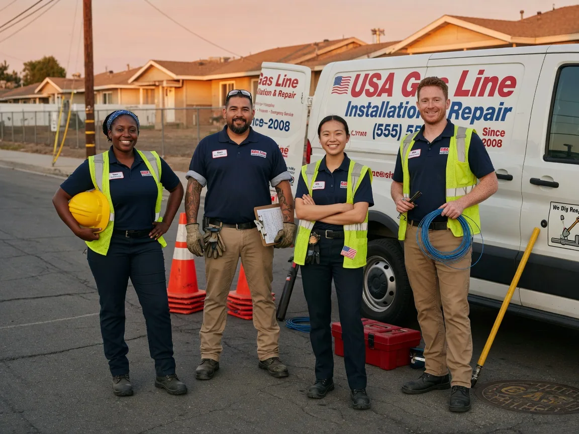 Gas Line Installation company in Saxon, WI